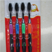 韩国GUANBO4P竹炭软毛牙刷江浙沪皖包物流运费