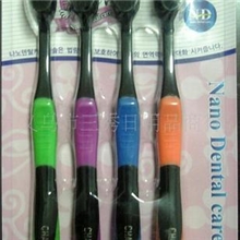 供应韩国纳米牙刷4P竹炭软毛牙刷江浙沪皖包物流运费