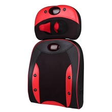 厂家批发多功能按摩靠垫加热按摩垫推拿叩击按摩器二合一按摩垫