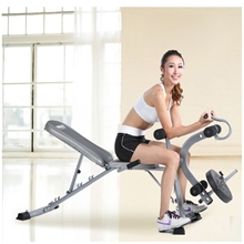 迈康豪华仰卧起坐健腹器哑铃凳健腹板多功能腹肌板举重床折叠