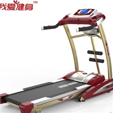 我爱健身单功能钢铁侠3M电动跑步机家用USB音乐播放特价包邮