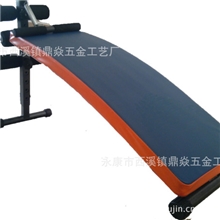 弓弧形仰卧板多功能哑铃凳仰卧起坐腹肌板健腹器永康健身器材