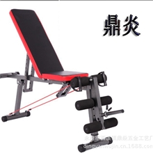 家用升级多功能仰卧起坐腹肌板哑铃凳小飞鸟带踢腿健身器材厂