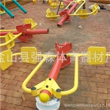 新国标健身器材厂家直销，双人坐蹬训练器