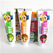 韩国进口儿童用品PORORO小企鹅儿童牙膏3种味可选