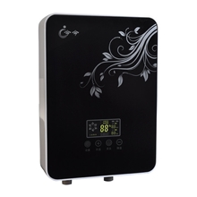新款8.5KW即热式电热水器淋浴用热水器双温控智能控制