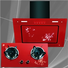 厂家批发触摸按键厨电套餐厨房两件套油烟机燃气灶