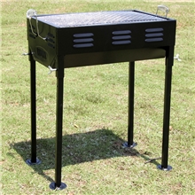 2013日式炉户外便携炉木炭烧烤炉长方形烧烤架脚可拆卸020A