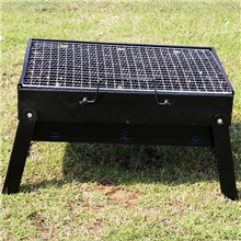 2013新款BBQ黑色折叠手提式烧烤炉架户外木炭烤炉KW-010