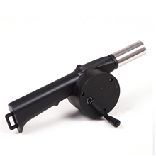 厂家直供烧烤手摇鼓风机手动吹风机/助燃机必备烧烤工具