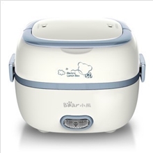 小熊电饭盒DFH-S2516多功能不锈钢内胆电热饭盒插电饭盒加热饭盒