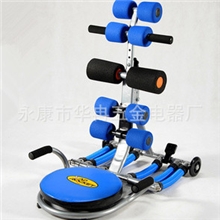 AD收腹健腹器扭腰美腿俯卧撑四合一全能王健身机健身器材批发