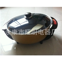 【2013新款】加高加厚韩式电热锅涮烤王