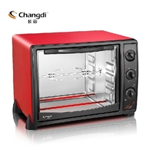 长帝CKF-25B烤箱30L全温型发酵旋转烤叉电烤箱家用