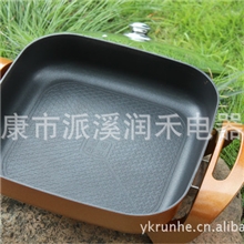 韩式电热锅/电火锅/多功能锅/韩式多功能方锅/韩式电子方锅