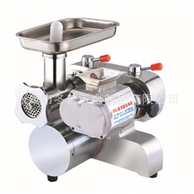 迪利牌22型多功能台式电动绞切两用机商用绞肉机切肉机肉店专用