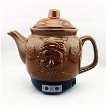 专业生产古铜色3L李时珍自控式养生煎药壶陶瓷保健壶中药壶