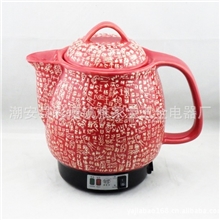 厂家生产全自动电子4L煎药壶陶瓷保健壶养生壶中药壶