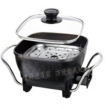 傻厨28209电热锅宅男宅女白领多功能小方锅批发