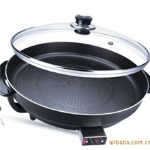 批发傻厨2836电热锅电饼铛礼品