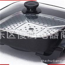 批发傻厨287329带屉多功能电热锅电烧烤礼品