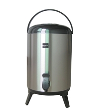 保温桶不锈钢保温奶茶桶豆浆桶冷热饮桶饮料桶无残留出水10L