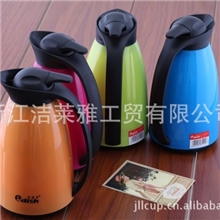 （厂家热销）时尚企鹅系列1.0L真空保温壶水银瓶胆咖啡壶保温瓶