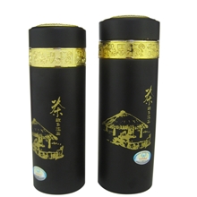 小额批发不锈钢双层广告杯紫砂杯锌合金保温杯泡茶杯商务礼品