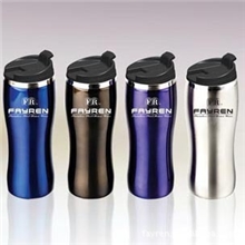 飞人汽车杯不锈钢汽车杯真空汽车杯双层保温汽车杯