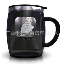 哆啦A梦尊贵咖啡杯DM-1415不锈钢保温壶保温杯办公杯