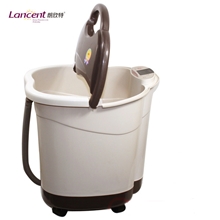 批发零售朗欣特足浴器自动按摩加热足浴盆洗脚盆超深桶