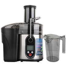 Elezant/典卓专业酒店双层刀网电动榨汁机水果高出汁果汁机