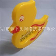 婴儿小鸭温度计供应商//淋浴盆水温计/专卖小鸭子沐浴水温计