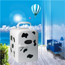 迷你小冰箱车载电子冷热箱4L车载冰箱家用单门小冰箱