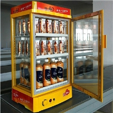 60L商超专用热饮柜热饮机饮料加热柜加热机产品展示柜热灌机