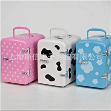 供应4L迷你冰箱电子冷热箱车载冰箱化妆品箱