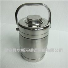 不锈钢保温鼓型真空提锅食格饭盒餐盒餐具不锈钢赠品
