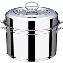 龙友高升单层蒸锅内置蒸架242628cm无磁201#厂价直销多功能