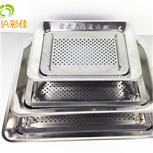 【物美价廉】不锈钢无磁美式茶盘/功夫茶盘批发/高档茶具茶池