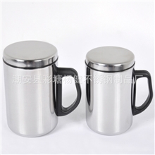 无网密封杯不锈钢保温办公杯促销广告杯子礼品批发500ML/350ML
