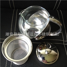 限时促销不锈钢泡茶壶优利壶如意壶咖啡壶1100ML仅需8元