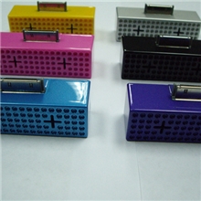 厂家供应六色峰窝水钻音响，外观小巧，价格最优