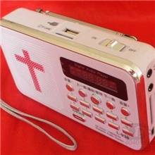 圣经福音播放器插卡音箱插卡收音机低价批发5