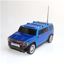 工厂生产插卡音响厂家，汽车模型音箱，悍马汽车音箱YPS-H2