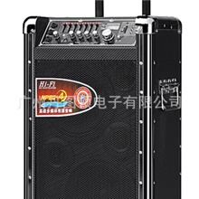 A-8B双8寸电瓶拉杆音箱，大功率户外活动、促销、晨练音响