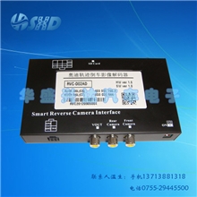 奥迪A6L轨迹倒车影像解码器