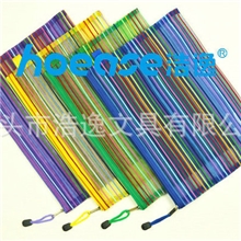 厂家供应B6彩虹网格袋七彩网格袋文件袋