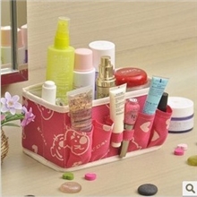 厂家直销化妆盒收纳盒化妆盒/化妆品收纳盒/桌面杂物收纳盒整理