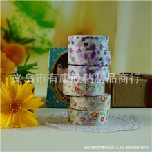 厂家直销韩国创意DIY装饰布艺胶带，日本和纸胶带，义乌胶带厂家