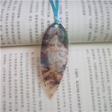 佛读经书签天然叶脉书签大慈大悲观世音菩萨救苦救难观音菩萨